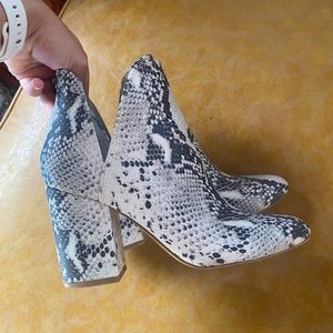 Steve Madden Snack Print Bootie